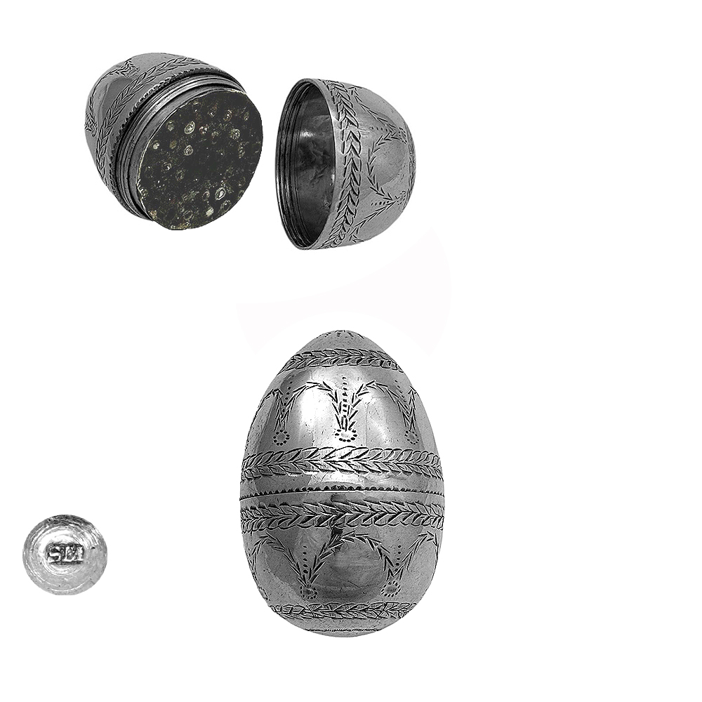 Georgian Silver Nutmeg Grater 1800